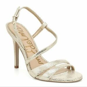 Sam Edelman Alisandra heel in Molten gold